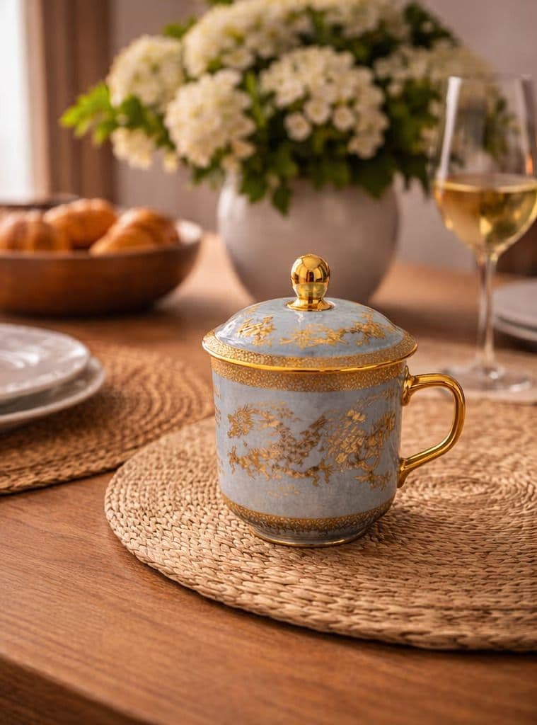 Imperial Dragon Motif Teacup
